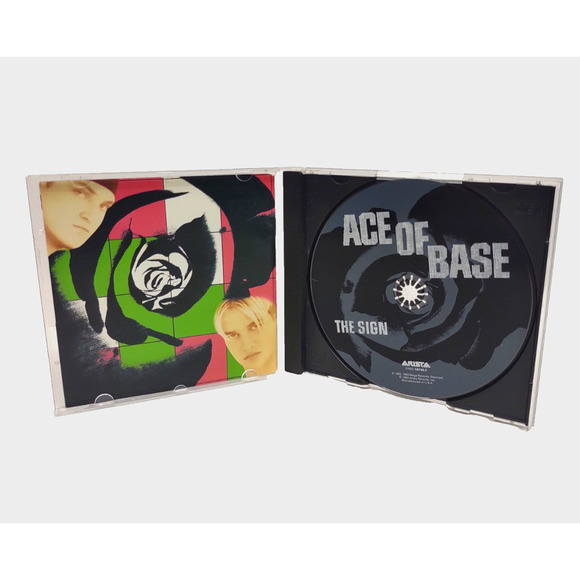 Ace Of Base The Sign CD Arista 1993 Mega Records Swedish Pop - Picture 2 of 7